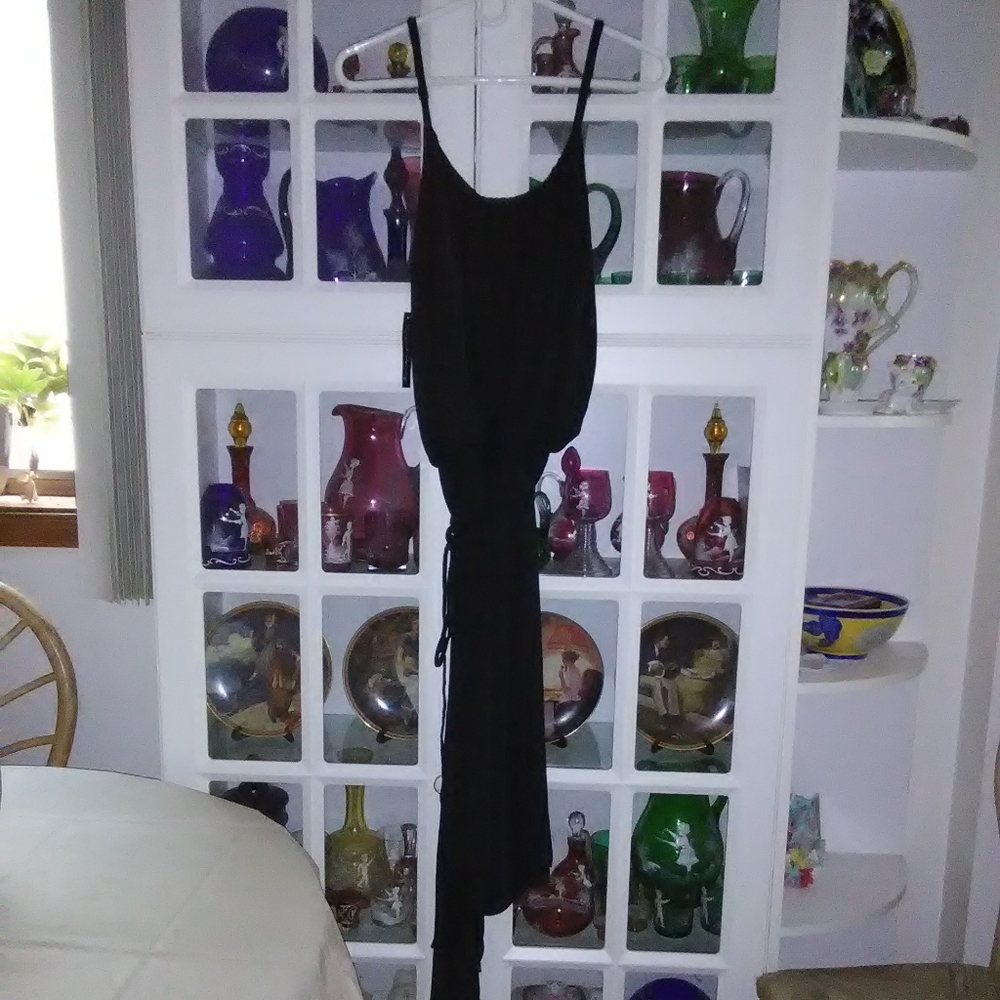 😉Dress *Sexy black asymmetrical